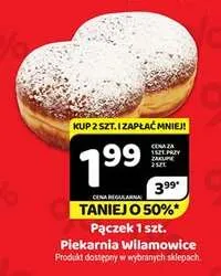 Pączek Piekarnia Wilamowice promocja w Delfin