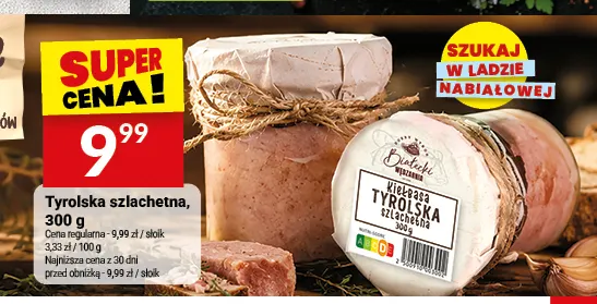 Tyrolska szlachetna Białecki Wędzarnia promocja w Twój Market