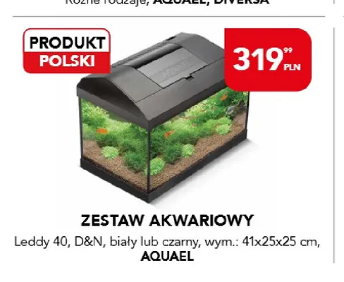 Zestaw akwariowy Leddy 40 D & N Aquael promocja w Aquael zoo