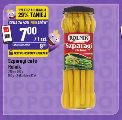 Szparagi całe Rolnik promocja w POLOmarket