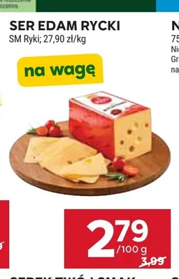 Ser Edam Rycki SM Ryki promocja w Stokrotka