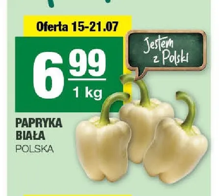 Papryka biała polska promocja w SPAR