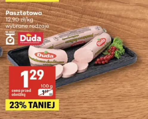 Pasztetowa Duda promocja w Delikatesy Centrum