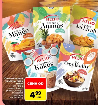 Owoce suszone Tropical Bites Helio jackfruit promocja w Carrefour