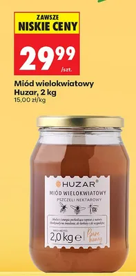 Miód wielokwiatowy pszczeli nektarowy promocja w Biedronka