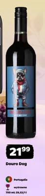 Wino Douro Dog czerwone wytrawne promocja w Netto