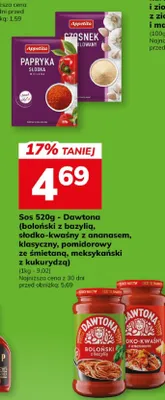 Czosnek granulowany, Papryka słodka, ostra, Majeranek, Kminek, Appetita promocja w Hitpol