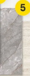 Gres Zoe sugar & carving grey promocja w Castorama