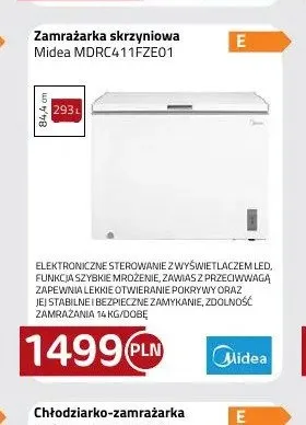 Zamrażarka skrzyniowa Midea MDRC411FZE01 promocja w kakto.pl
