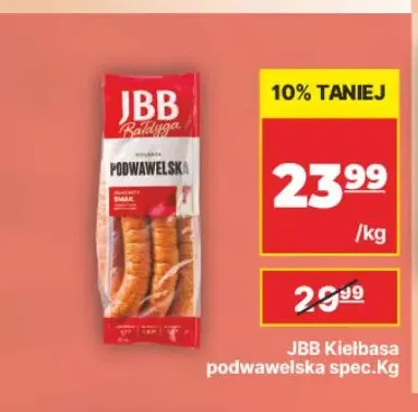 Kiełbasa podwawelska spec. promocja w API Market