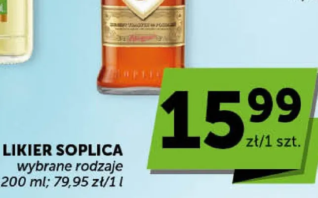 Likier Soplica wybrane rodzaje promocja w Groszek