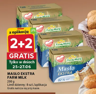 Masło ekstra promocja w Stokrotka