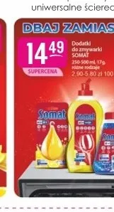 Dodatki do zmywarki Somat promocja w Drogerie Jasmin