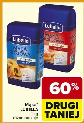 Mąka tortowa puszysta typ 450 promocja w Carrefour Market