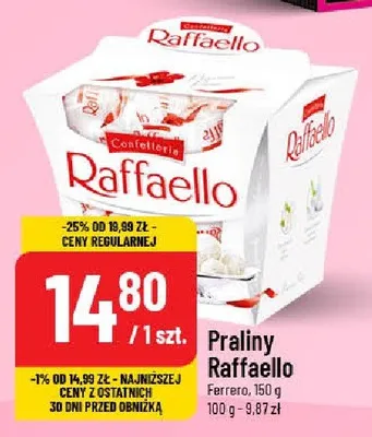 Praliny Raffaello promocja w POLOmarket