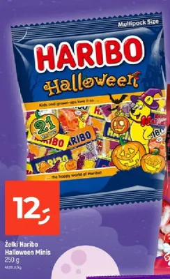 Żelki Haribo Halloween Minis promocja w Dealz