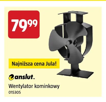 Wentylator kominkowy Anslut promocja w Jula