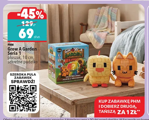 Pluszak Grow A Garden Seria 1 PHM 10 cm sekretne pudełko promocja w Biedronka