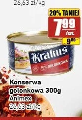 Konserwa golonkowa Krakus promocja w API Market