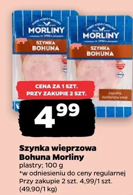 Szynka wieprzowa Bohuna promocja w Netto