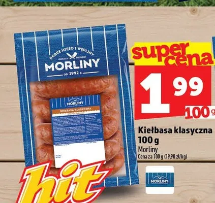 Kiełbasa klasyczna Morliny promocja w TOPAZ
