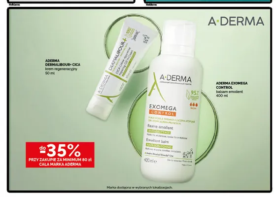 Kosmetyki A-Derma promocja w Ziko Dermo