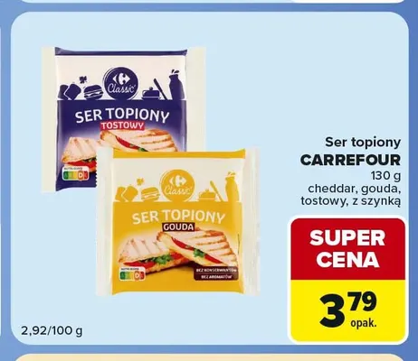 Ser topiony Carrefour tostowy promocja w Carrefour Market