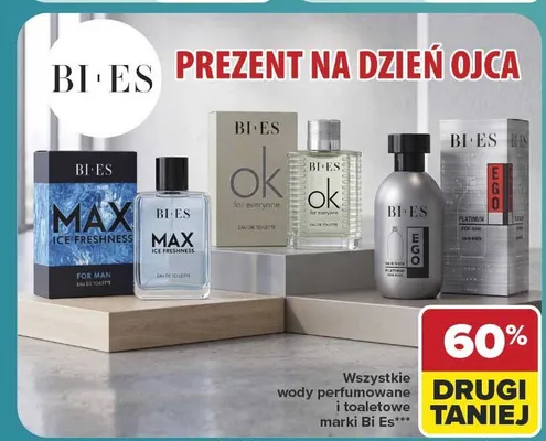 Woda toaletowa Bi-es Max Ice Freshness promocja w Carrefour Market