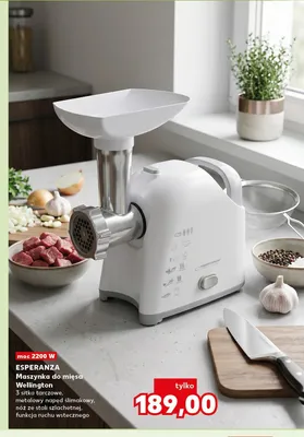 Maszynka do mięsa Esperanza Wellington promocja w Kaufland