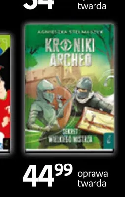 Książka Kroniki Archeo Sekret wielkiego mistrza Wilga promocja w Empik