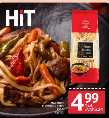 Makaron Chow Mein 3 Min 250 g promocja w Selgros