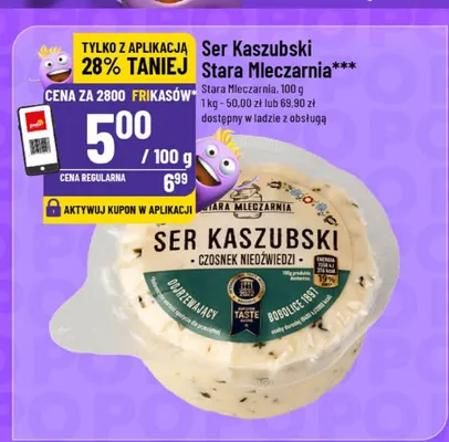 Ser kaszubski Stara Mleczarnia promocja w POLOmarket