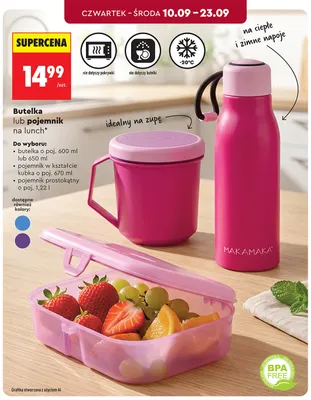 Pojemnik na lunch w kształcie kubka o poj. 670 ml Makamaka promocja w Biedronka