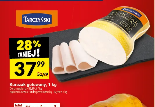 Kurczak gotowany Tarczyński promocja w Twój Market