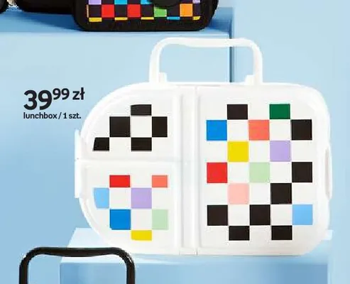 Lunchbox Paperdot biały promocja w Empik