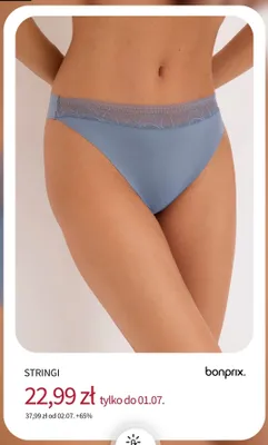Stringi bonprix promocja w bonprix