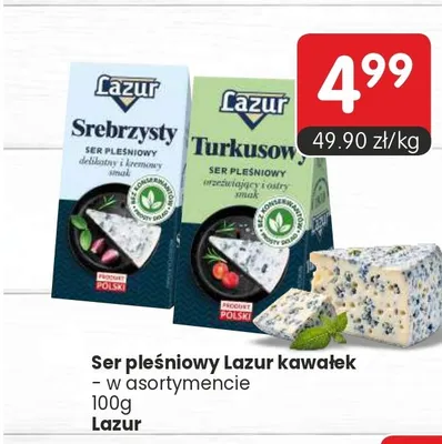 Ser pleśniowy Lazur Turkusowy promocja w Market Point
