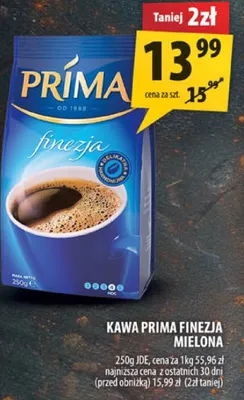 Kawa Finezja mielona promocja w Arhelan