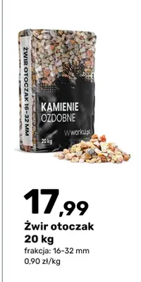 Żwir otoczak promocja w Bricomarche
