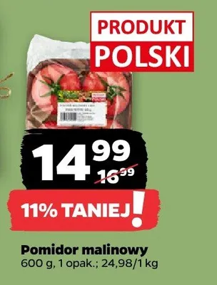 Pomidor malinowy promocja w Netto