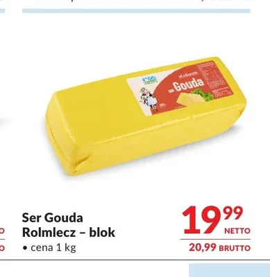Ser Gouda Rolmlecz blok promocja w Makro