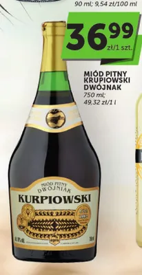 Miód pitny Kurpiowski Dwójniak promocja w ABC