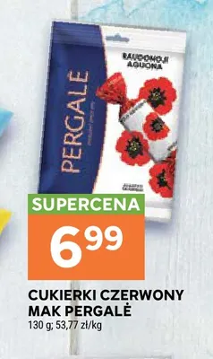 Cukierki Czerwony Mak Pergalė promocja w Stokrotka
