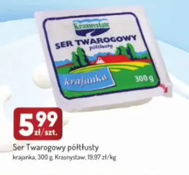 Ser twarogowy półtłusty krajanka Krasnystaw promocja w Avita