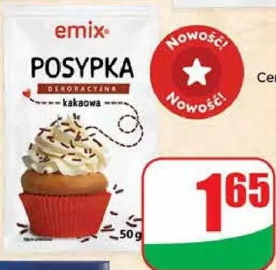 Posypka kakaowa promocja w Dino