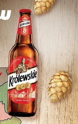 Piwo Królewskie Jasne Pełne promocja w Stokrotka