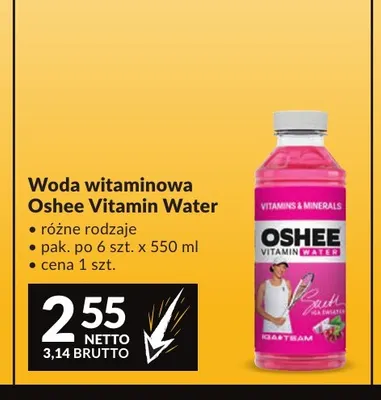 Woda witaminowa Oshee Vitamin Water promocja w Makro