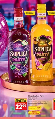 Likier Soplica Party Winogrono Jabłko promocja w Biedronka