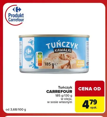 Tuńczyk Carrefour promocja w Carrefour Market
