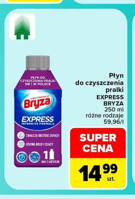 Płyn do czyszczenia pralki Express Bryza promocja w Carrefour Market